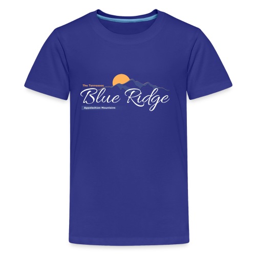 The Tennessee Blue Ridge Mountains - Kids' Premium T-Shirt