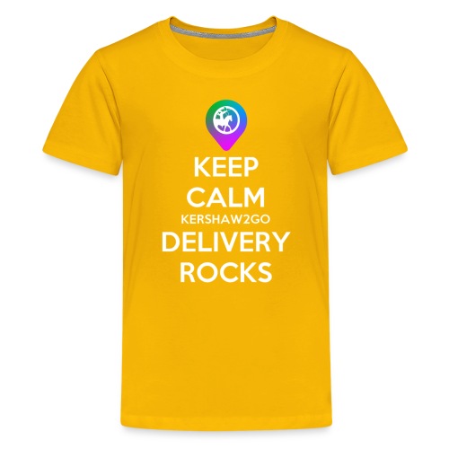 Keep Calm Kershaw2Go Delivery Rocks - Kids' Premium T-Shirt