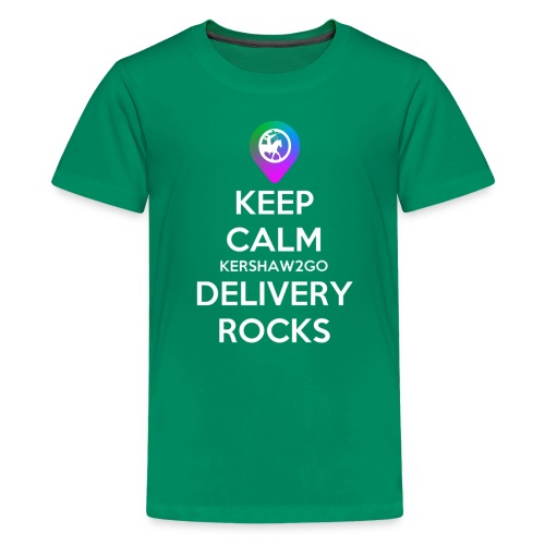 Keep Calm Kershaw2Go Delivery Rocks - Kids' Premium T-Shirt