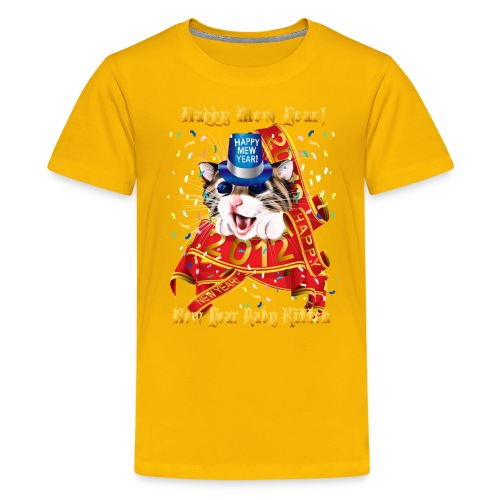Happy Mew Year - Kids' Premium T-Shirt
