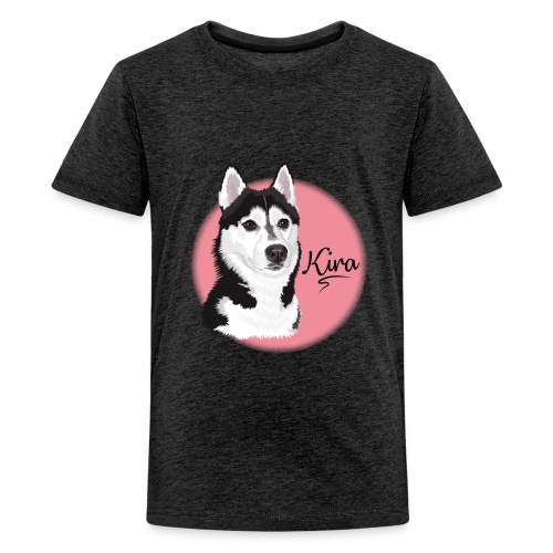 Kira the Husky from Gone to the Snow Dogs - Kids' Premium T-Shirt