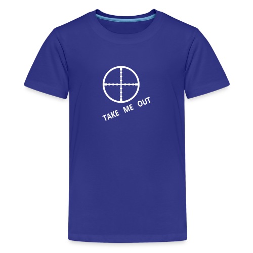 Take Me Out Humour Logo - Kids' Premium T-Shirt