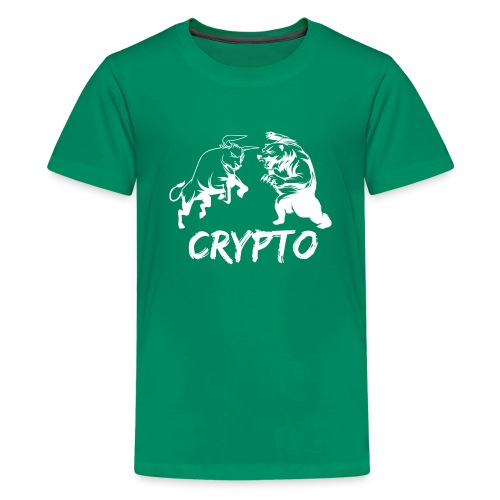 CryptoBattle White - Kids' Premium T-Shirt