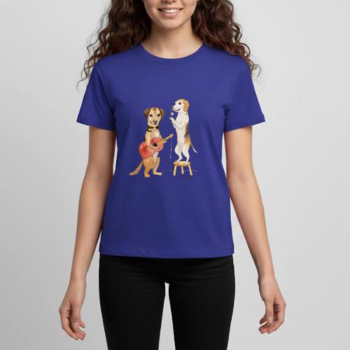 Liam and Coach Doggy Duet - Kids' Premium T-Shirt