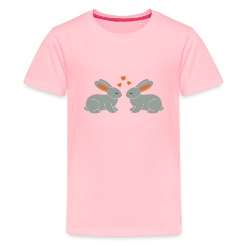 Rabbit Love - Kids' Premium T-Shirt