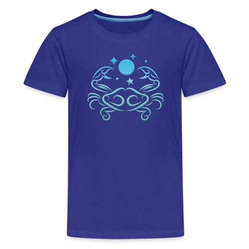 Cancer Zodiac Crab Star Water Sign - Kids' Premium T-Shirt