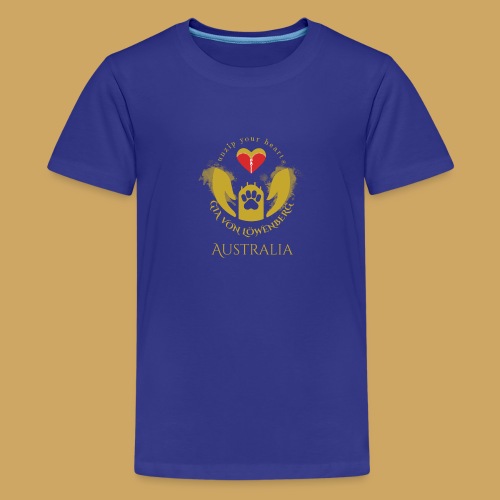 Unzip logo Australia - Kids' Premium T-Shirt