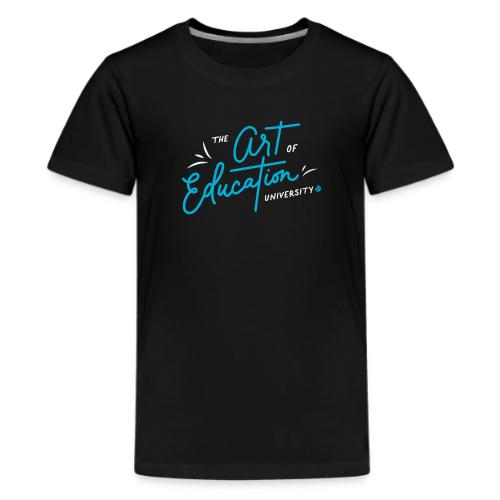 AOEU Hand-Lettered Design - Kids' Premium T-Shirt