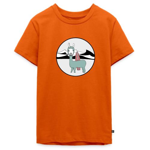 Surfin' llama. - Kids' Premium T-Shirt