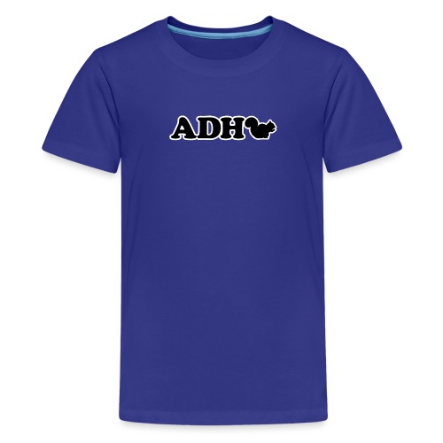 Funny ADHD Squirrel - Kids' Premium T-Shirt