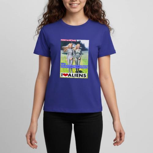 TshirtHotAliens with Back Crew Logo of PINKY - Kids' Premium T-Shirt