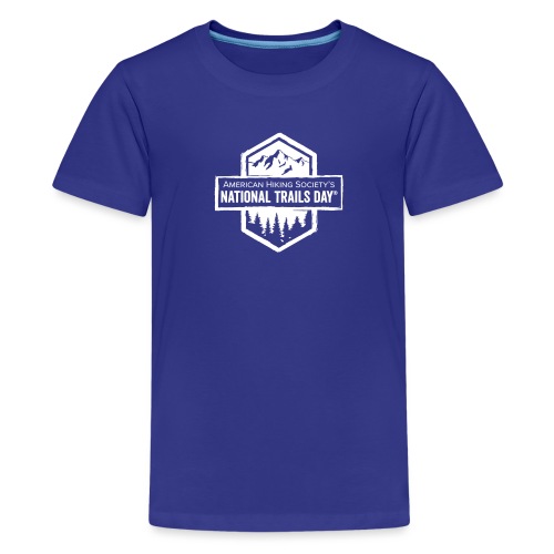 National Trails Day®: Mountain and Forest Hex - Kids' Premium T-Shirt