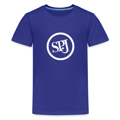SPJ White Logo - Kids' Premium T-Shirt