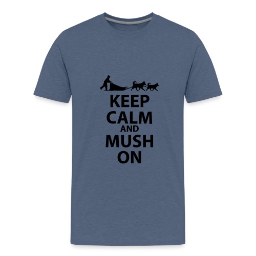 Keep Calm & MUSH On - Kids' Premium T-Shirt