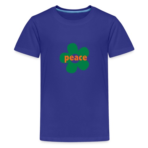 peace flower - Kids' Premium T-Shirt