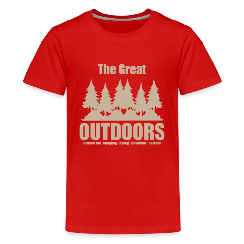 The great outdoors - Clothes for outdoor life - Kids' Premium T-Shirt