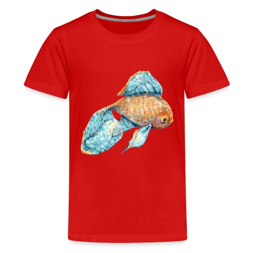 Blue Goldfish - Kids' Premium T-Shirt
