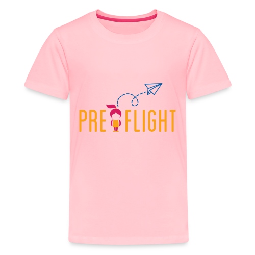 PreFlight Aviation Camp - Kids' Premium T-Shirt
