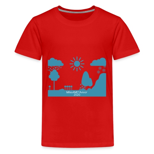 Miles4METAvivor 2020 - Kids' Premium T-Shirt