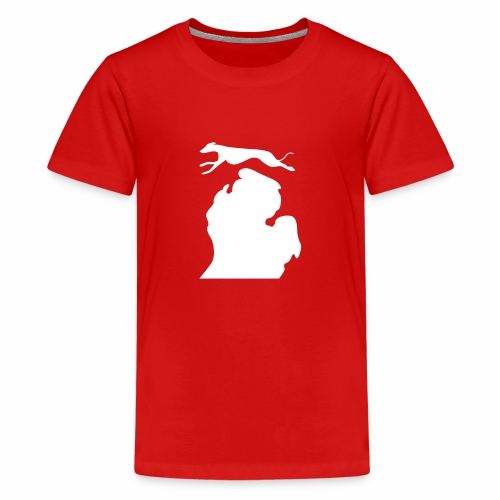 Greyhound Bark Michigan - Kids' Premium T-Shirt