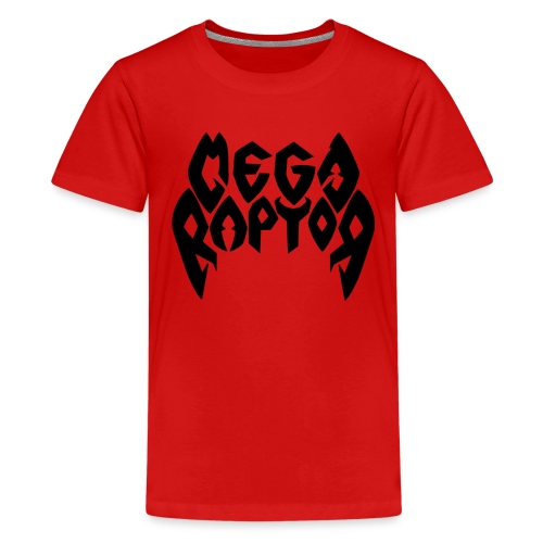 Megaraptor Logo Black - Kids' Premium T-Shirt