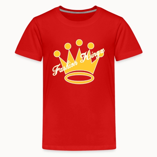 Fashion Kingz Clothing Official Crown Logo - Kids' Premium T-Shirt