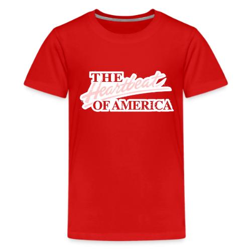 The Heartbeat of America - Kids' Premium T-Shirt