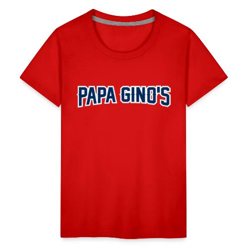 Papa Gino's Athletics - Kids' Premium T-Shirt