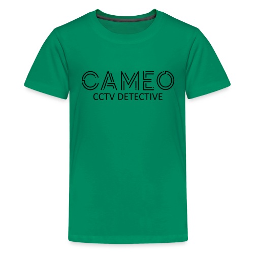 CAMEO CCTV Detective (Black Logo) - Kids' Premium T-Shirt