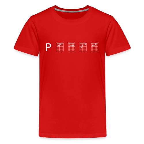 Peace in guitar - Kids' Premium T-Shirt