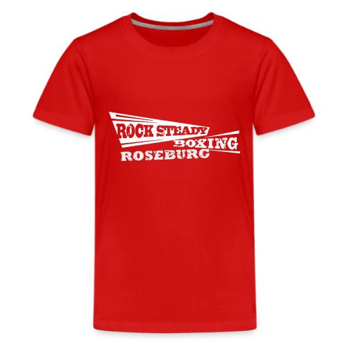 Rock Steady Boxing of Roseburg White - Kids' Premium T-Shirt