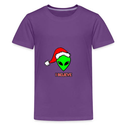 Santa Alien - Kids' Premium T-Shirt