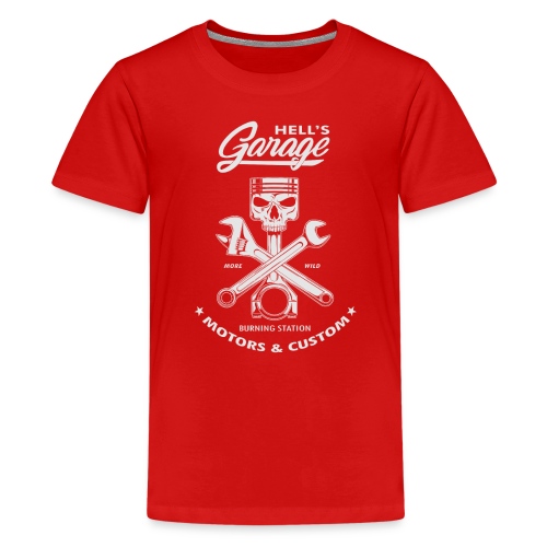 Hell's Garage - Kids' Premium T-Shirt
