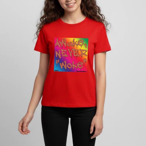 Awake, Never Woke - Kids' Premium T-Shirt
