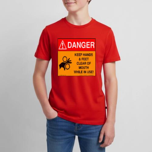 DANGER: Industrial Eater - Kids' Premium T-Shirt