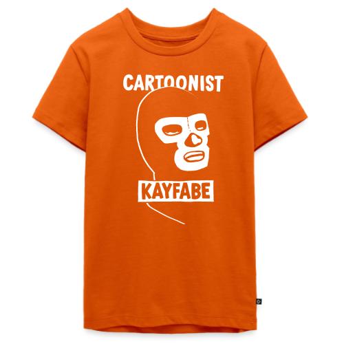 Cartoonist Kayfabe Wrestling Mask - Kids' Premium T-Shirt