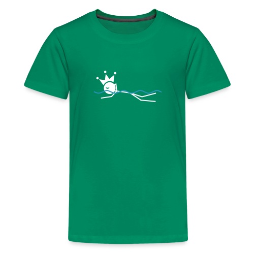 Winky Swimming King - Kids' Premium T-Shirt