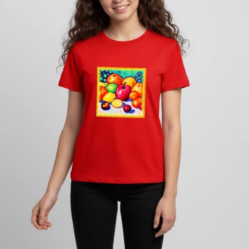 Juicy Delights Fruits Painting. Buy Now - Kids' Premium T-Shirt
