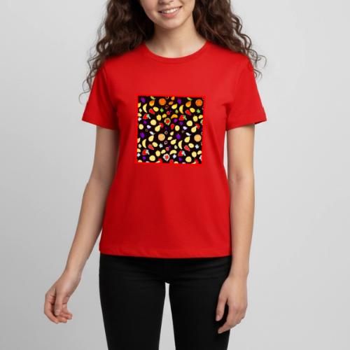 Neon Tropic Fruits Burst - Kids' Premium T-Shirt