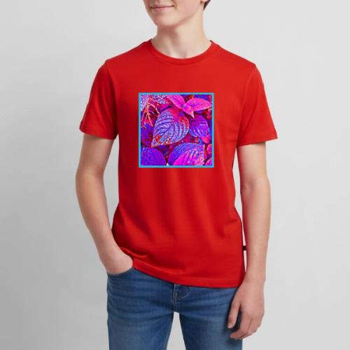 Luminous Leaves Elegance - Kids' Premium T-Shirt