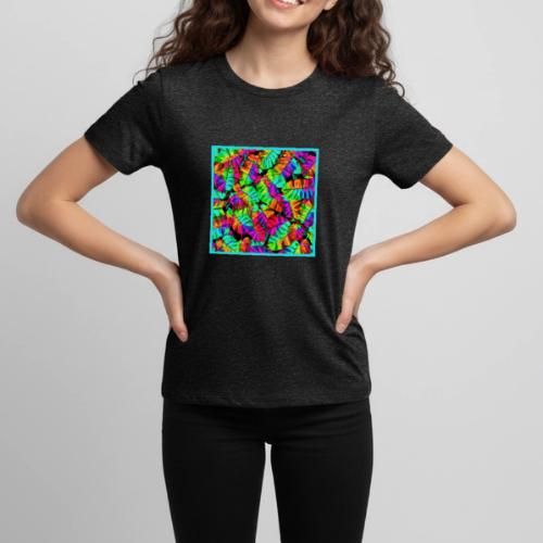 Chic Leaf Pattern Stylish Elegance - Kids' Premium T-Shirt