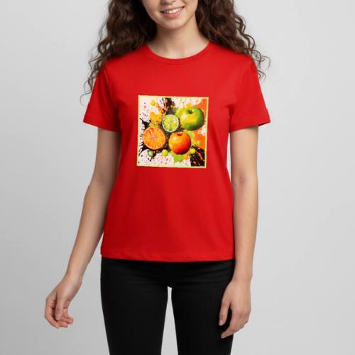 Apple and Citrus Burst - Kids' Premium T-Shirt