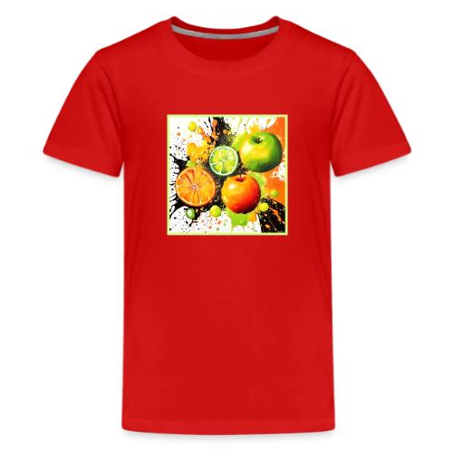Apple and Citrus Burst - Kids' Premium T-Shirt