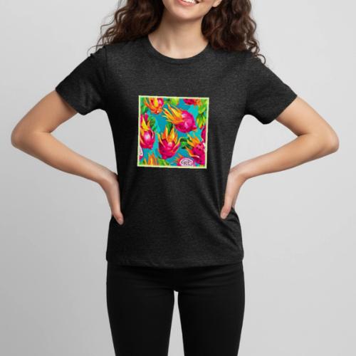 Vibrant Dragoon Fruit Pattern - Kids' Premium T-Shirt