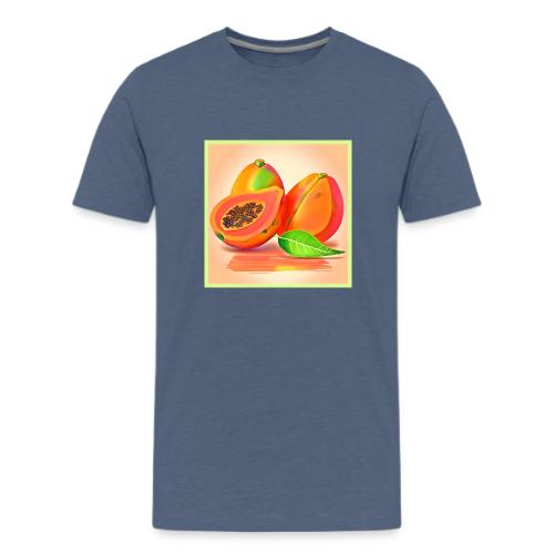 Sliced Papaya Freshness - Kids' Premium T-Shirt