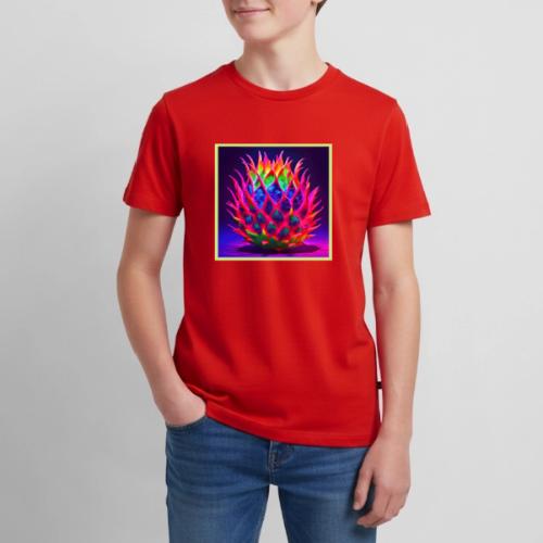 Electric Neon Dragon Fruit - Kids' Premium T-Shirt