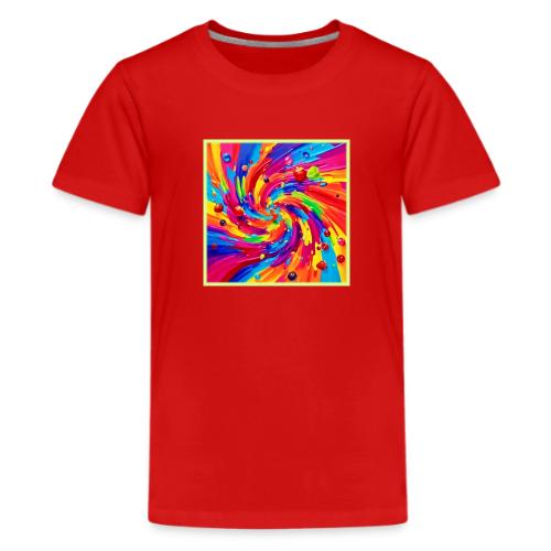 Colorful Fruit Vortex - Kids' Premium T-Shirt