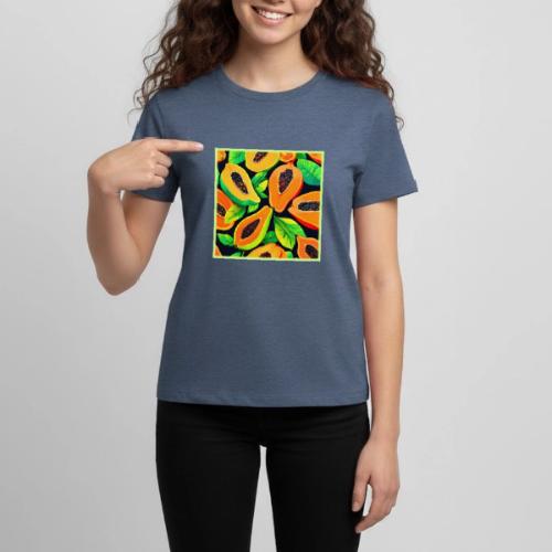 Tropical Papaya Paradise - Kids' Premium T-Shirt