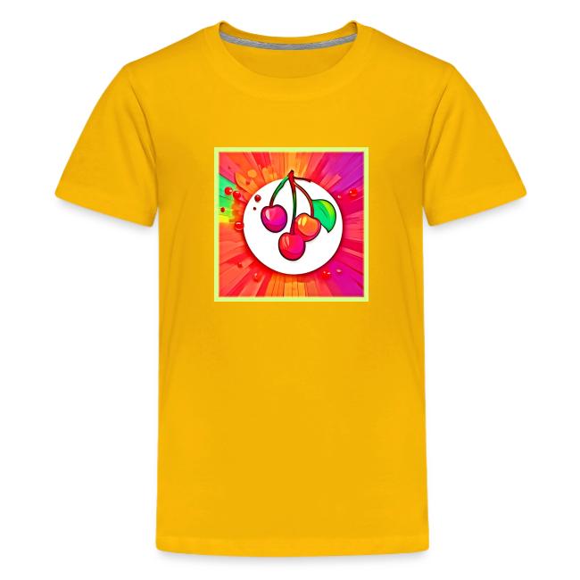 Cherry Pop Art Burst