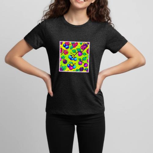 Bright Berry Fruit Pattern - Kids' Premium T-Shirt